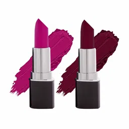 VERYMISS Set Of 2 Matte & Satin Finish Lipstick- Cinderella S21- Passion S22-picture-5