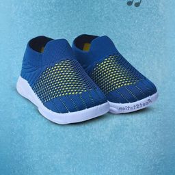 FootStation Kids Blue Slip-On Sneakers-image-72