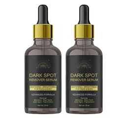 Desi Crew Set of 2 Dark Spot Pimple Marks Acne Pigmentation Removal Serum 30 ml Each image 1