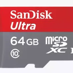 SanDisk Memory Card 64GB Class 10 SDSQUNB-064G-GN3MN-25
