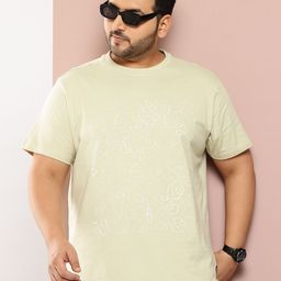 Sztori Plus Size Printed Pure Cotton T-shirt-picture-43