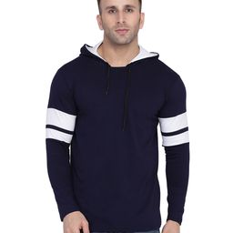 BEYOU FASHION Hooded Drop-Shoulder Sleeves Slim Fit T-shirt-picture-45