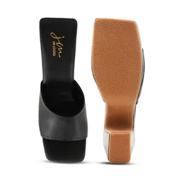 JM Looks Open Toe Platform Heels image 4