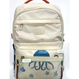 YAMAMA Octopus Print High Quality Durable Fabric Casual Multipurpose Backpack Grey- Height 18 Inches-image-54