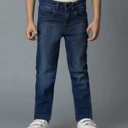 Tales & Stories Denim Mild Washed Jeans - Dark Blue-image-41