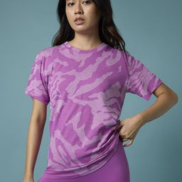 FEIER Women Printed Extended Sleeves Pockets T-shirt-image-54