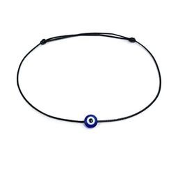 SUSVIJ Unisex Black Thread Evil Eye Bracelet-picture-43