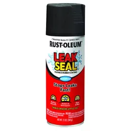 Rust-Oleum Stops Rust Leak Seal Flexible Rubber Coating Spray Paint in Black, 265494 (Can of 340 g)-image-26