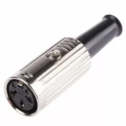 RS PRO 3 Pole DIN Socket 1A 100 V AC Push Lock Female Cable Mount, 491184-picture-11