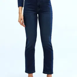 Flying Machine Women Slim Fit High-Rise Light Fade Stretchable Jeans-image-24