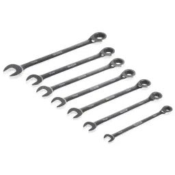 RS PRO 7 Piece Chrome Vanadium Steel Spanner Set Model No 487163-29