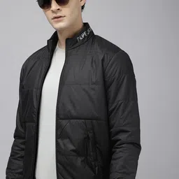 Pepe Jeans Mock Collar Bomber Jacket-image-39