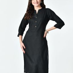 MAURYA Mandarin Collar Straight Kurta-37