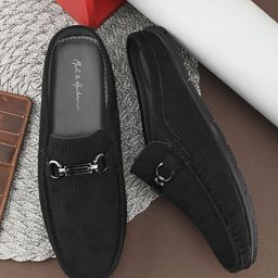 Mast & Harbour Men Suede Mules-image-73