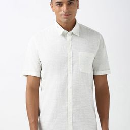 Peter England Casuals Men Slim Fit Opaque Printed Casual Shirt-image-51