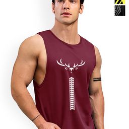 AUSK Pack Of 3 Printed Gym Vest-image-17