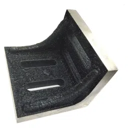 A.D INTERNATIONAL Cast Iron Stress Relieved Slotted Webbed Angle Plate Size 3 inch x 3-1/2 inch x 2-1/2 inch (75 X 88 X 63 mm), 9W-NM49-4OTZ-16