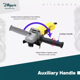 Hillgrove 850 W 11000 rpm Angle Grinder with Safety Googles Combo, HGCM387M1 image 4
