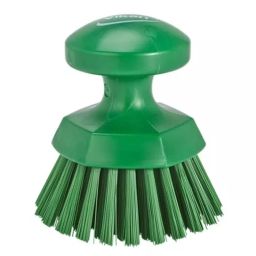 VIKAN Hand Brush Hard Polyester, Polypropylene & Stainless Steel Bristles Green 110 mm, 38852-image-99
