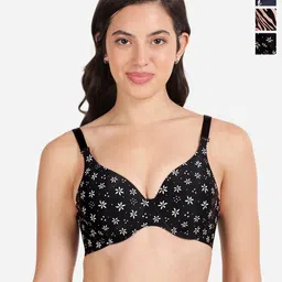 shyaway Abstract Bra Medium Coverage Underwired Lightly Padded-14