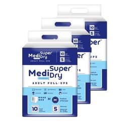 MEDISUPERDRY Set Of 3 Adult Pull Ups Diapers - S - 10 Pcs Each-21
