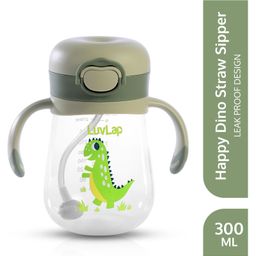 Luv Lap Sipper Cup with Handle Green - 300 ml-image-22