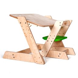 WoodBee Toys Study table and chair Colour- Wood finish-20
