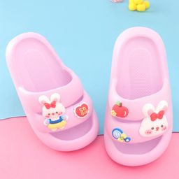 Oh! Pair Slip On Clogs with Bear Appliques - Purple-picture-25
