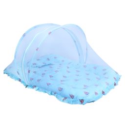 1st Step Premium Baby Bedding Set with Mosquito Net |100% Insect Protection with Zip Closure & Baby Pillow - Small-11