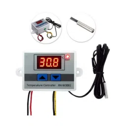 XH-W3001 DC 12V 120W Digital Display LED Temperature Controller with Thermostat Control Switch Probe image 2