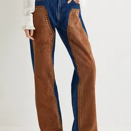 Koton Women Straight Fit Trousers-picture-41