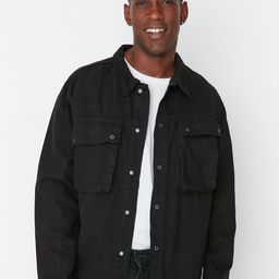 Trendyol Men Washed Denim Jacket-image-25