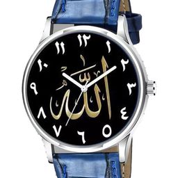 CSAMON Men Printed Analogue Watch -1018SLV Islamic NUM07 BLU L_SH-picture-5