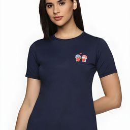 SZN Women Printed Pockets T-shirt-picture-5