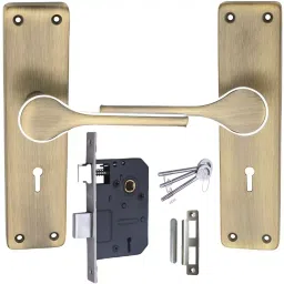 Atom Zinc Alloy Multicolor Door Handle Lock Set, MH-ZN-O50-KY-BA-image-75