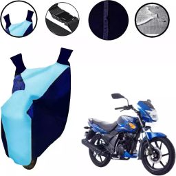 Auto Pearl Waterproof Two Wheeler Cover For Harley Davidson Flame SR125 (Blue)-19