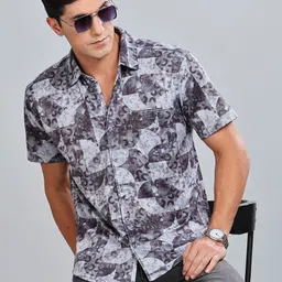 BULLMER Men Standard Opaque Printed Casual Shirt-picture-49