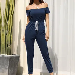 DressBerry Off-Shoulder Basic Jumpsuit-picture-47