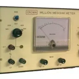 Crown CES 407 Range 1 M?-10 Million Mega OHM Meter-32