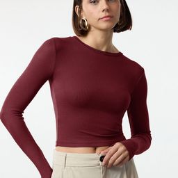 Trendyol Women Fitted Crop Top-picture-38