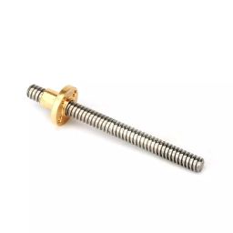 Invento ISC 1664-2 150x2x8mm Square Thread Trapezoidal Lead Screw for 3D Printer, CNC, Robotics, DIY Projects etc image 1