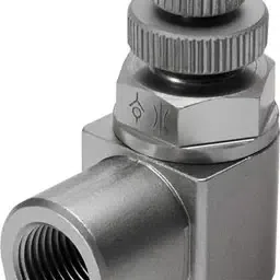FESTO M5 Inch Onetoway flow control valve for exhaust air GRLA-M5-RS-B-48