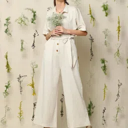 Saltpetre women cream Jumpsuits-picture-48
