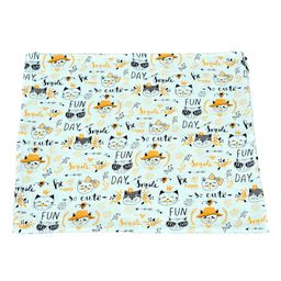 Adore Cute Cat Pure Cotton Muslin Baby Swaddle - Multicolor-picture-22