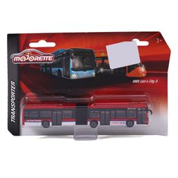 Majorette Die Cast Free Weel Man City Bus Siemens Avenio Tram Man Lion City - Red-9