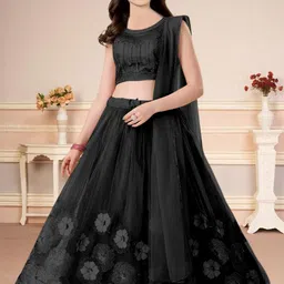 F Plus Fashion Multi Net Lehenga Choli-picture-13
