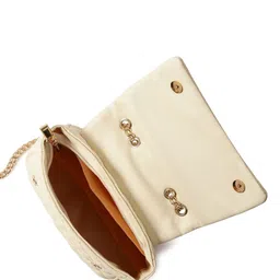 Fastrack Textured PU Structured Sling Bag with Quilted image 2