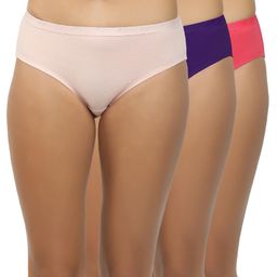 Shyygl Set of 3 High-Rise Hipster Briefs-image-12