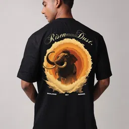 Mad Over Print Men Printed Drop-Shoulder Sleeves T-shirt-image-81