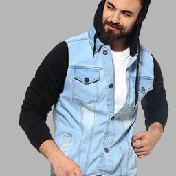 Campus Sutra Men Colourblocked Lightweight Puffer Jacket with Patchwork-image-53